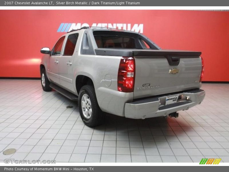 Silver Birch Metallic / Dark Titanium/Light Titanium 2007 Chevrolet Avalanche LT