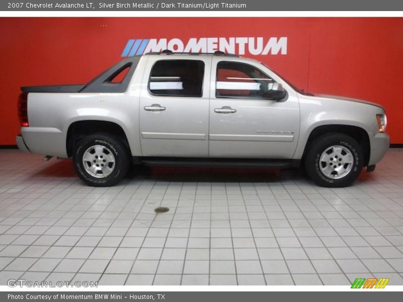 Silver Birch Metallic / Dark Titanium/Light Titanium 2007 Chevrolet Avalanche LT