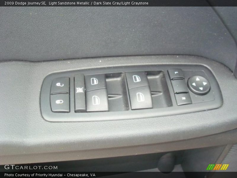 Light Sandstone Metallic / Dark Slate Gray/Light Graystone 2009 Dodge Journey SE