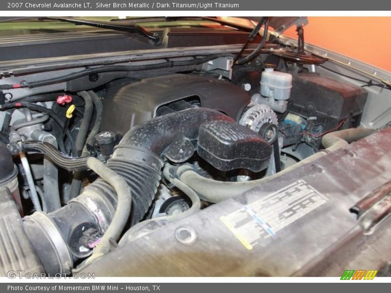 Silver Birch Metallic / Dark Titanium/Light Titanium 2007 Chevrolet Avalanche LT