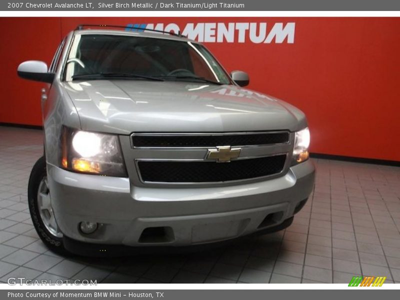 Silver Birch Metallic / Dark Titanium/Light Titanium 2007 Chevrolet Avalanche LT