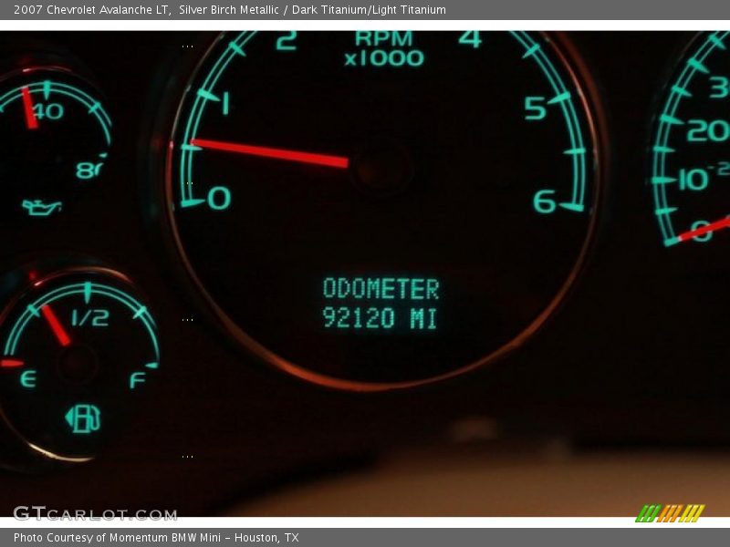 Silver Birch Metallic / Dark Titanium/Light Titanium 2007 Chevrolet Avalanche LT