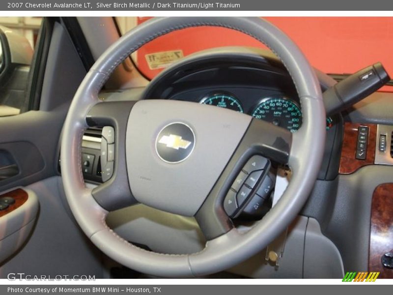 Silver Birch Metallic / Dark Titanium/Light Titanium 2007 Chevrolet Avalanche LT