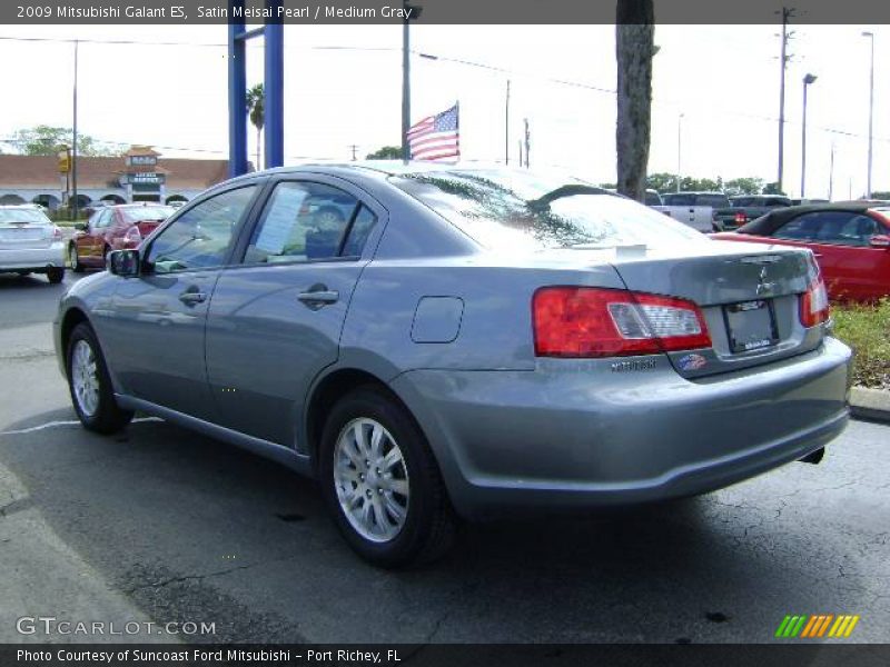 Satin Meisai Pearl / Medium Gray 2009 Mitsubishi Galant ES