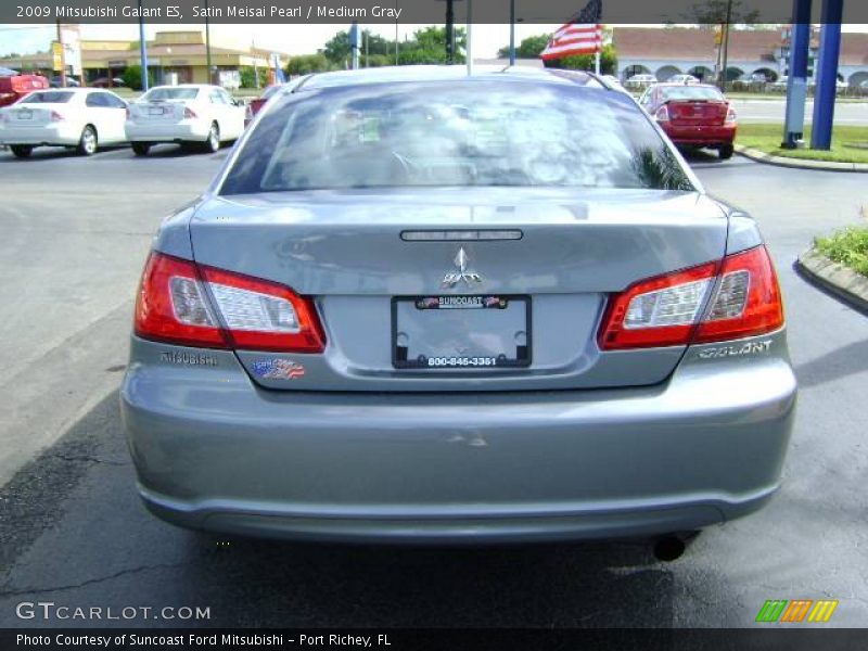 Satin Meisai Pearl / Medium Gray 2009 Mitsubishi Galant ES