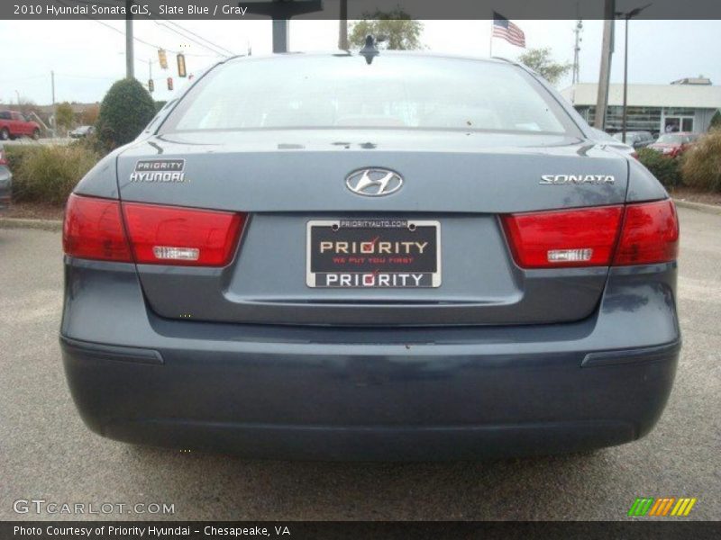 Slate Blue / Gray 2010 Hyundai Sonata GLS