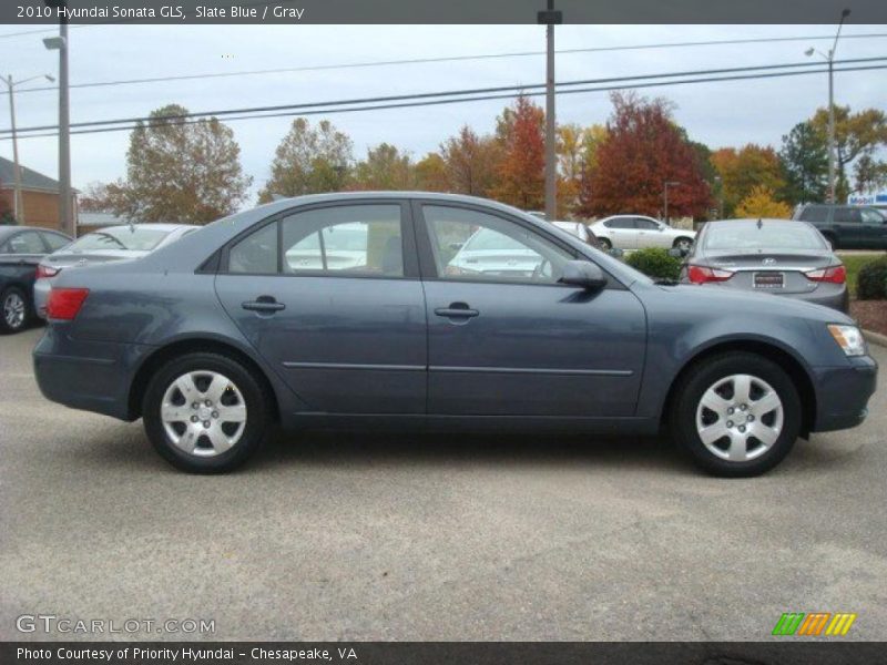 Slate Blue / Gray 2010 Hyundai Sonata GLS