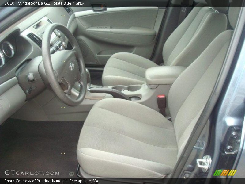 Slate Blue / Gray 2010 Hyundai Sonata GLS