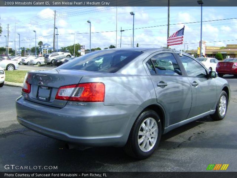 Satin Meisai Pearl / Medium Gray 2009 Mitsubishi Galant ES