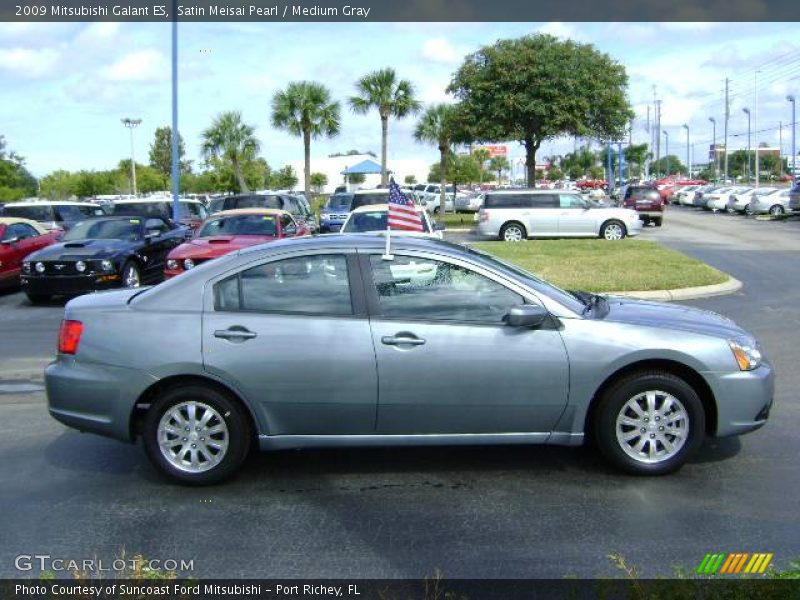 Satin Meisai Pearl / Medium Gray 2009 Mitsubishi Galant ES