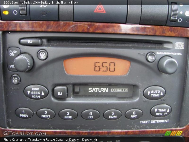 Controls of 2001 L Series L300 Sedan