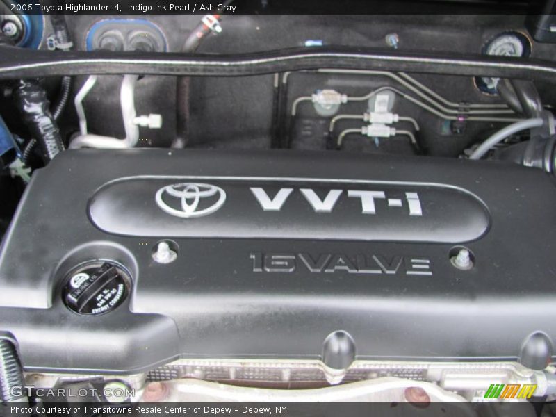 Indigo Ink Pearl / Ash Gray 2006 Toyota Highlander I4