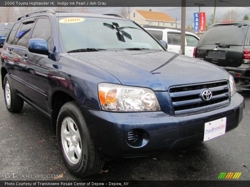 Indigo Ink Pearl / Ash Gray 2006 Toyota Highlander I4