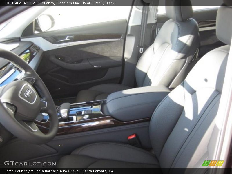  2011 A8 4.2 FSI quattro Black Interior