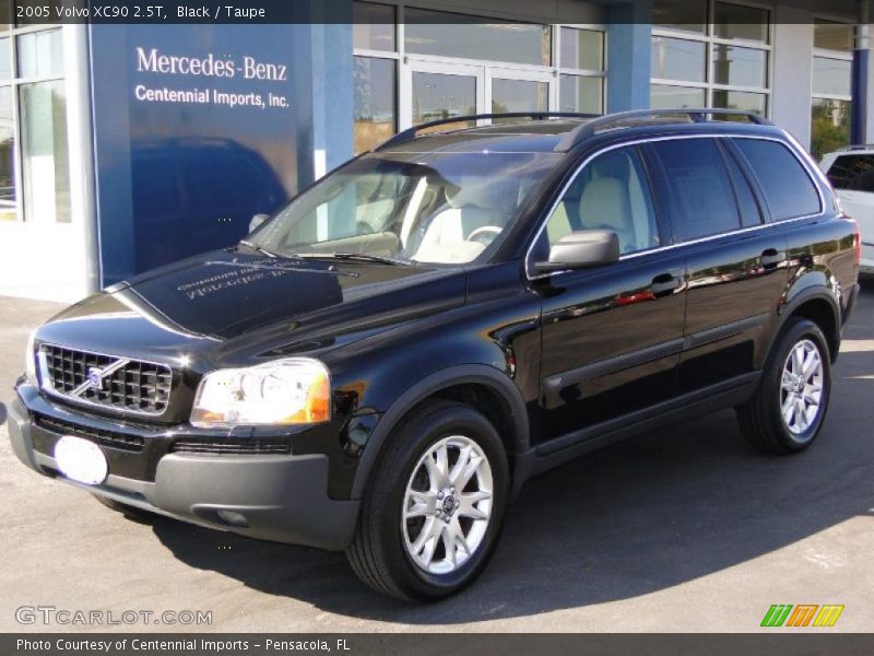 Black / Taupe 2005 Volvo XC90 2.5T