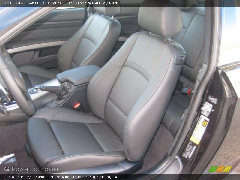  2011 3 Series 335is Coupe Black Interior