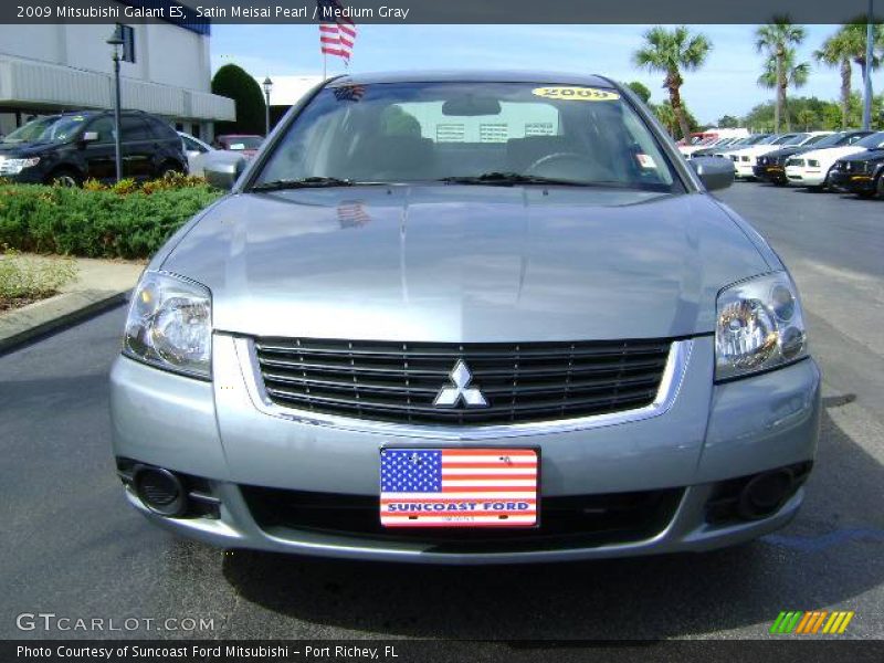 Satin Meisai Pearl / Medium Gray 2009 Mitsubishi Galant ES
