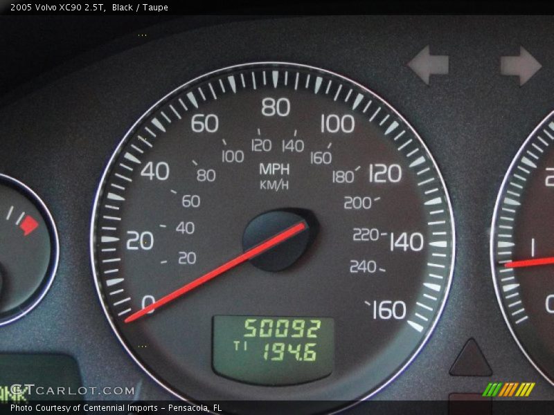 Black / Taupe 2005 Volvo XC90 2.5T