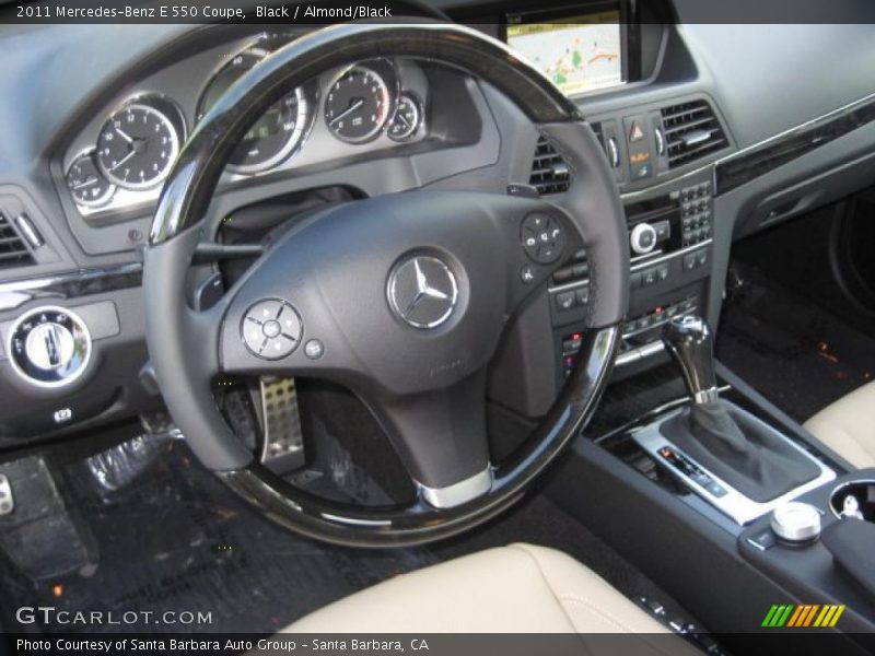 Dashboard of 2011 E 550 Coupe