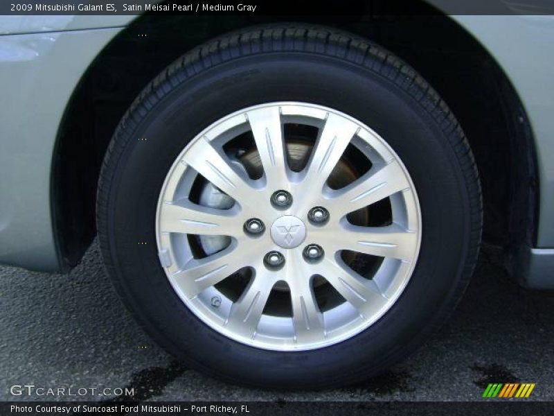 Satin Meisai Pearl / Medium Gray 2009 Mitsubishi Galant ES
