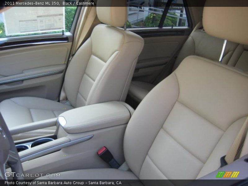 Black / Cashmere 2011 Mercedes-Benz ML 350