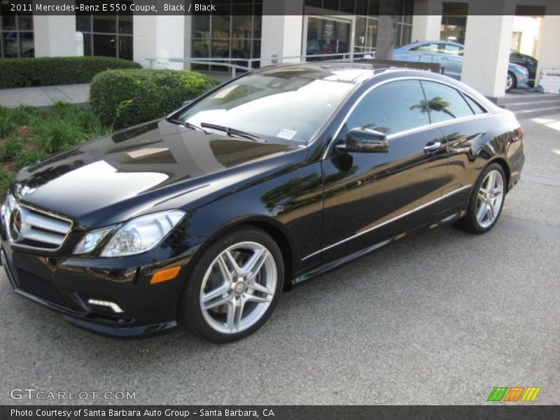 Front 3/4 View of 2011 E 550 Coupe