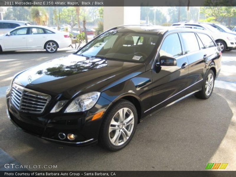 Black / Black 2011 Mercedes-Benz E 350 4Matic Wagon