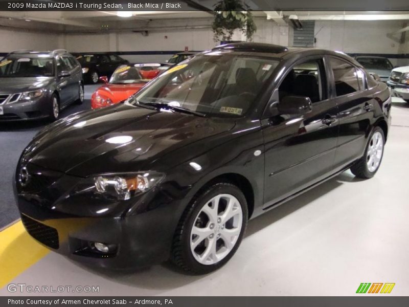 Black Mica / Black 2009 Mazda MAZDA3 i Touring Sedan