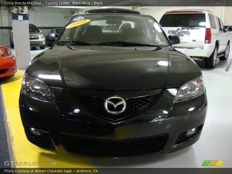 Black Mica / Black 2009 Mazda MAZDA3 i Touring Sedan