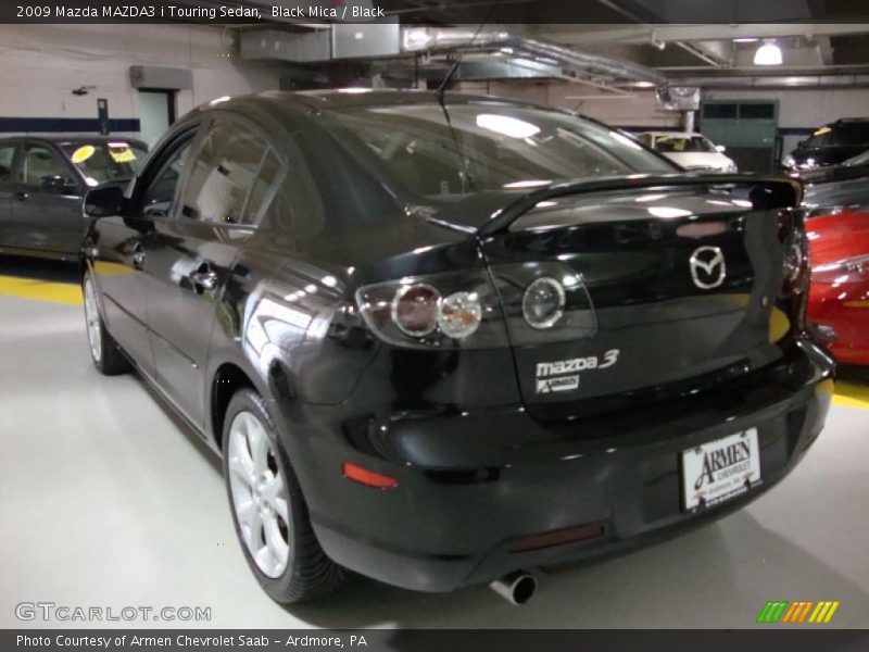 Black Mica / Black 2009 Mazda MAZDA3 i Touring Sedan