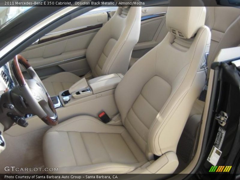  2011 E 350 Cabriolet Almond/Mocha Interior