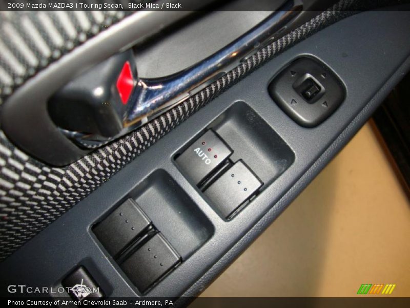 Black Mica / Black 2009 Mazda MAZDA3 i Touring Sedan