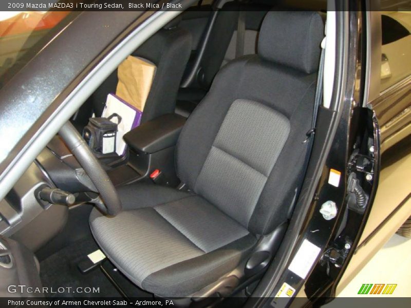 Black Mica / Black 2009 Mazda MAZDA3 i Touring Sedan