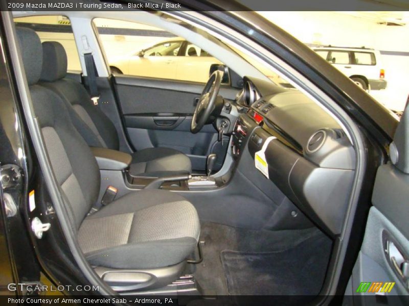 Black Mica / Black 2009 Mazda MAZDA3 i Touring Sedan