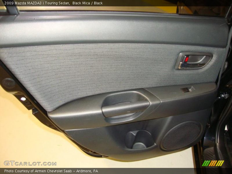 Black Mica / Black 2009 Mazda MAZDA3 i Touring Sedan