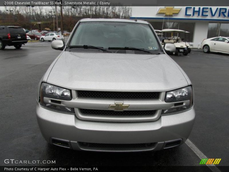 Silverstone Metallic / Ebony 2008 Chevrolet TrailBlazer SS 4x4