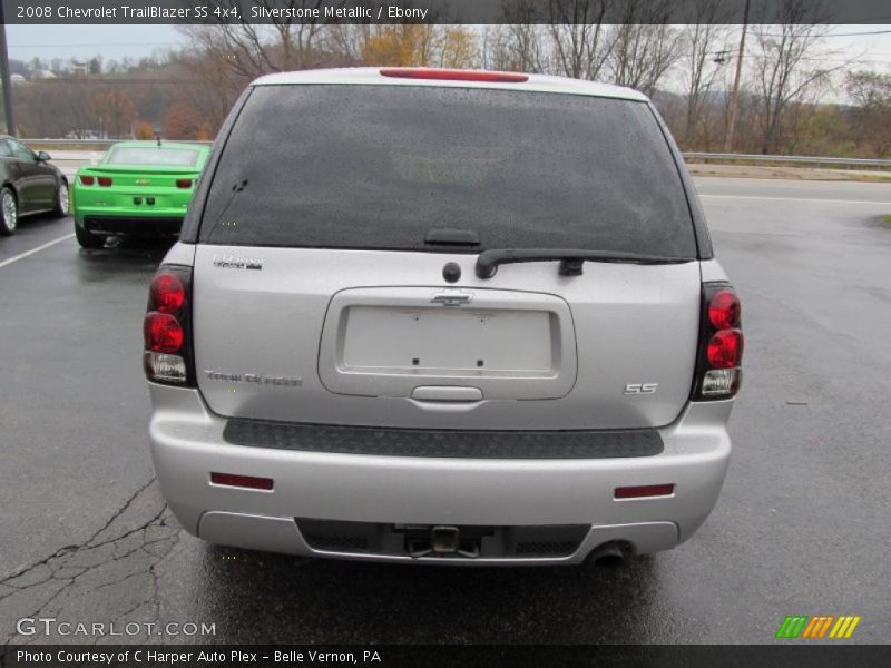 Silverstone Metallic / Ebony 2008 Chevrolet TrailBlazer SS 4x4