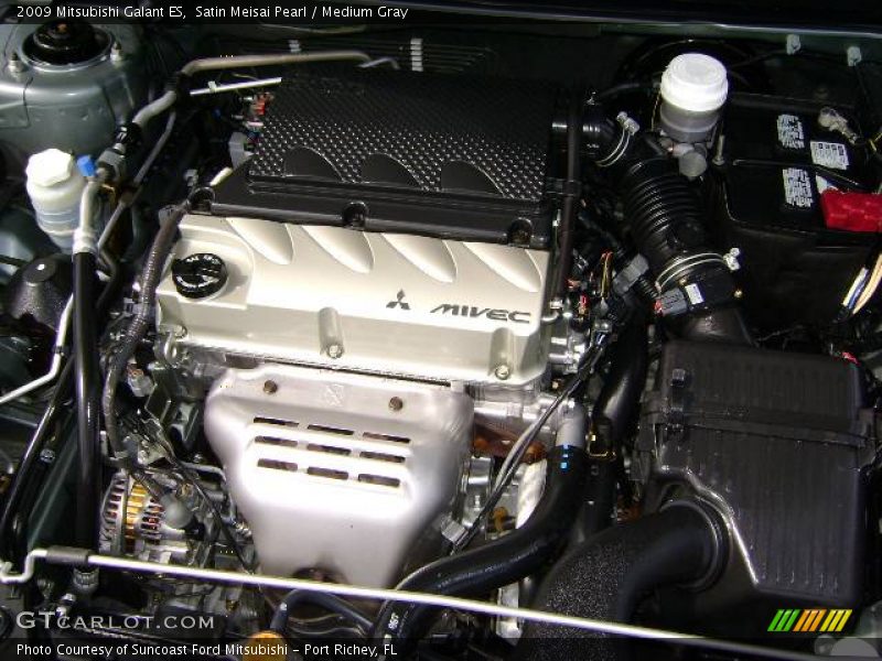 Satin Meisai Pearl / Medium Gray 2009 Mitsubishi Galant ES