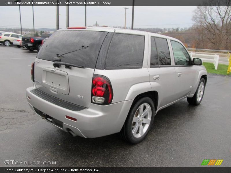 Silverstone Metallic / Ebony 2008 Chevrolet TrailBlazer SS 4x4