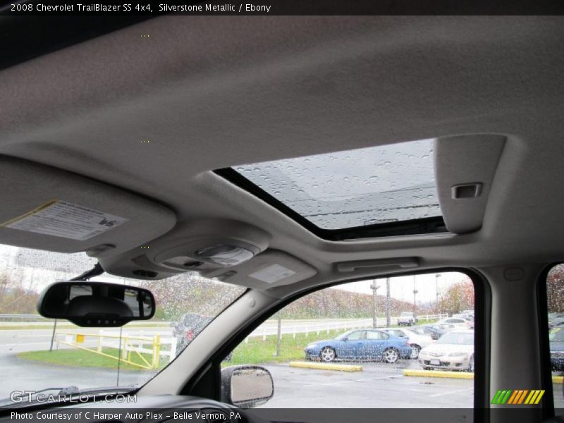Sunroof of 2008 TrailBlazer SS 4x4