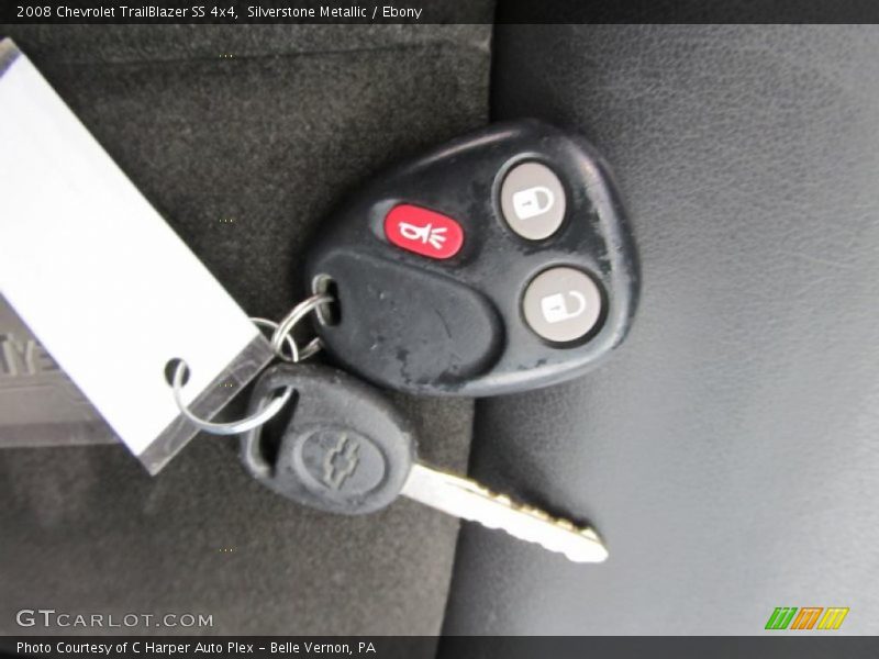 Silverstone Metallic / Ebony 2008 Chevrolet TrailBlazer SS 4x4