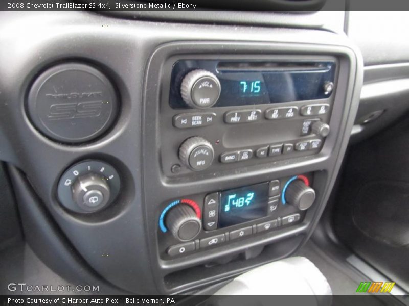 Silverstone Metallic / Ebony 2008 Chevrolet TrailBlazer SS 4x4