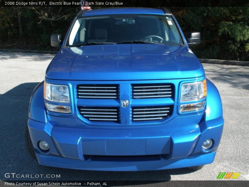 Electric Blue Pearl / Dark Slate Gray/Blue 2008 Dodge Nitro R/T