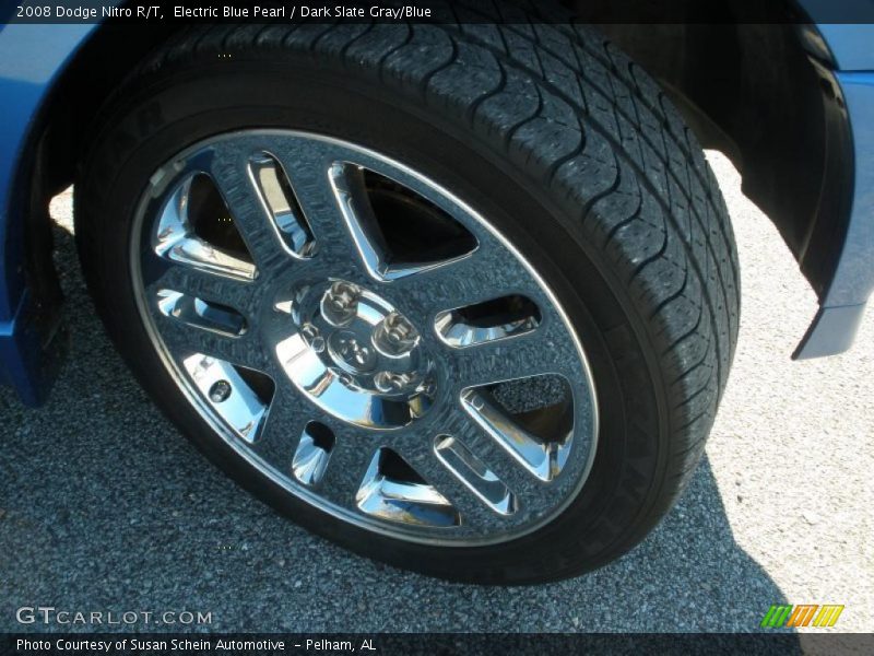 Electric Blue Pearl / Dark Slate Gray/Blue 2008 Dodge Nitro R/T