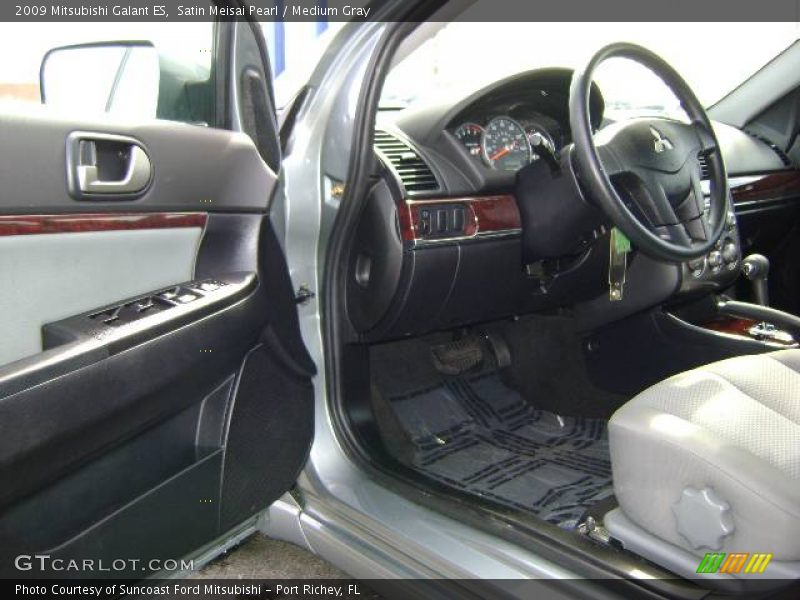 Satin Meisai Pearl / Medium Gray 2009 Mitsubishi Galant ES