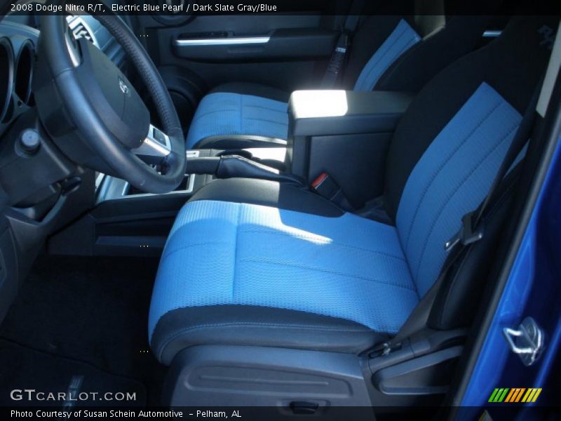  2008 Nitro R/T Dark Slate Gray/Blue Interior