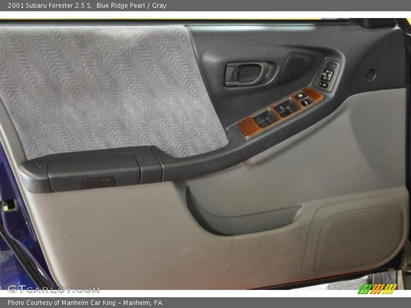 Blue Ridge Pearl / Gray 2001 Subaru Forester 2.5 S