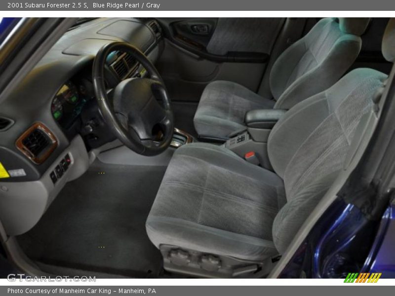 Blue Ridge Pearl / Gray 2001 Subaru Forester 2.5 S