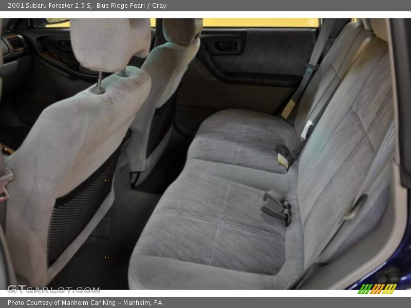 Blue Ridge Pearl / Gray 2001 Subaru Forester 2.5 S