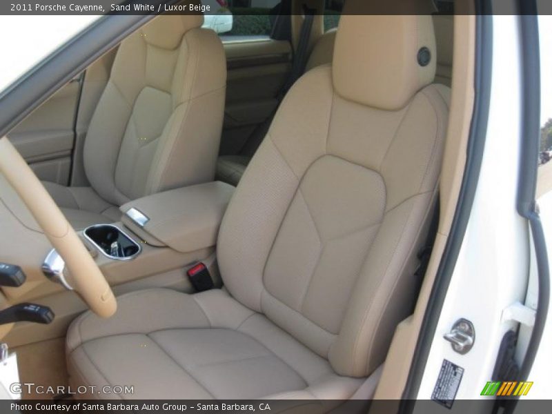  2011 Cayenne  Luxor Beige Interior